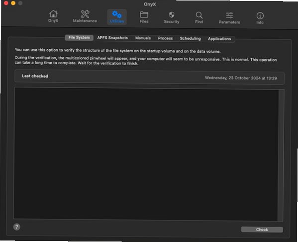 OnyX for Mac 系统维护优化工具下载截图3