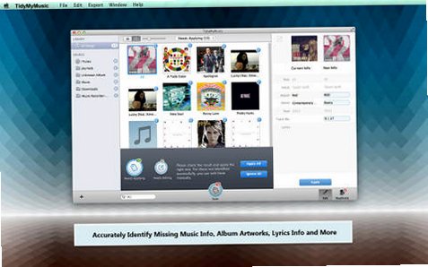Wondershare TidyMyMusic for Mac电脑版截图4