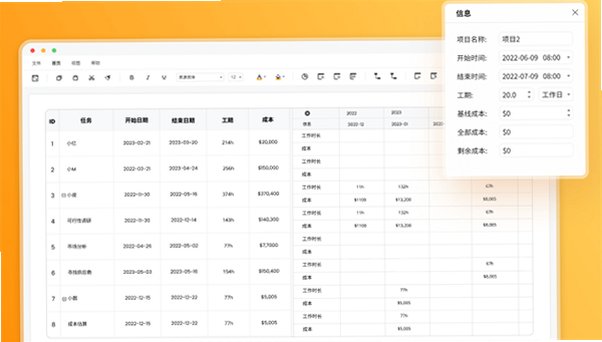 亿图项目管理软件Mac版(EdrawProj)截图1