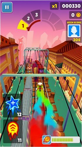 锅巴地铁跑酷洛阳全角色全滑板全背饰版v1.99.0 最新版截图2