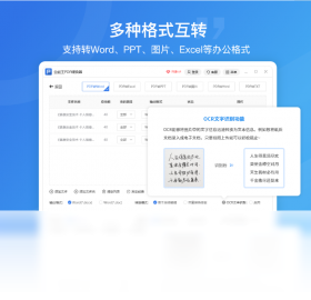全能王PDF转换器功能界面