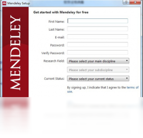Mendeley界面预览