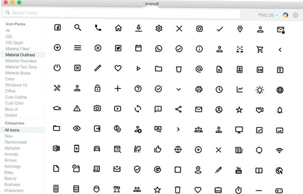 Icons8 for Mac官方电脑版截图1