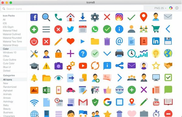 Icons8 for Mac官方电脑版截图4