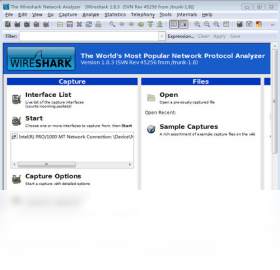 Wireshark电脑版界面预览