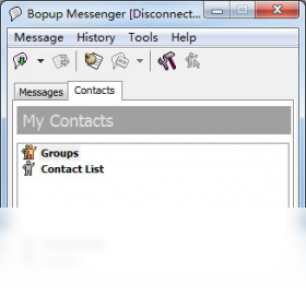 Bopup Messenger界面截图