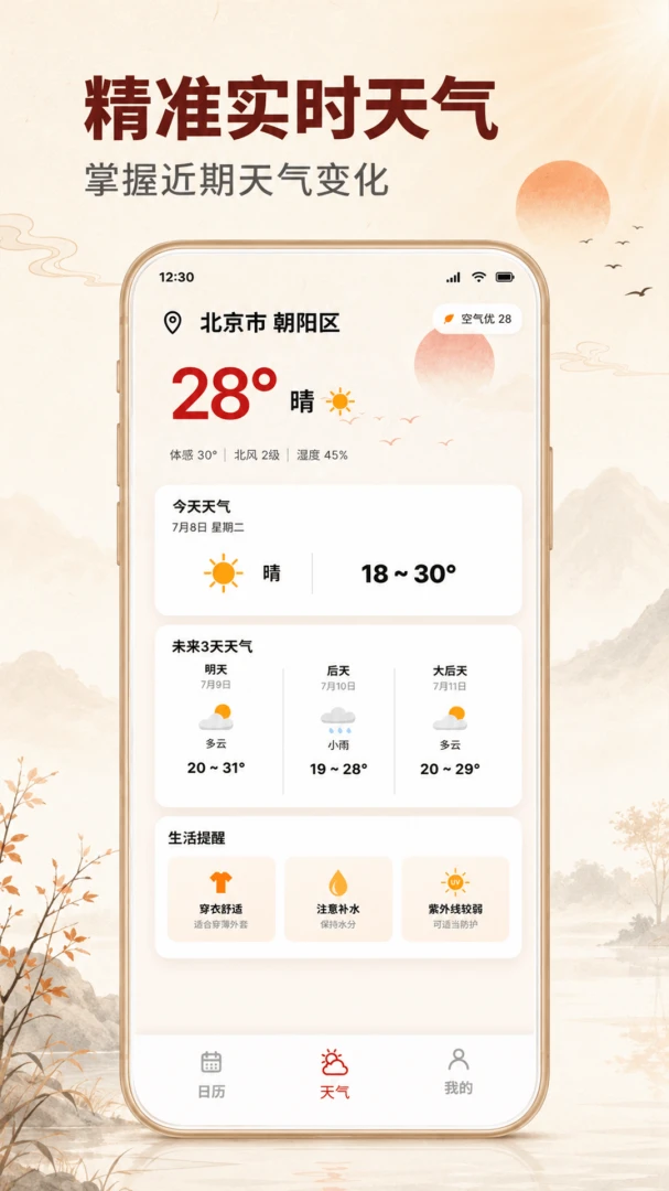 传统佳节日历大全预览图