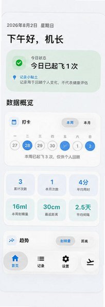 起飞日记RiseDiary官方安卓版v1.1.0最新版截图1