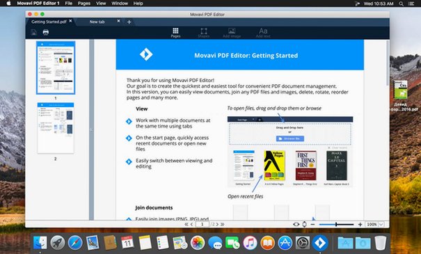 Movavi PDF Editor for Mac(PDF编辑与创建工具)截图3