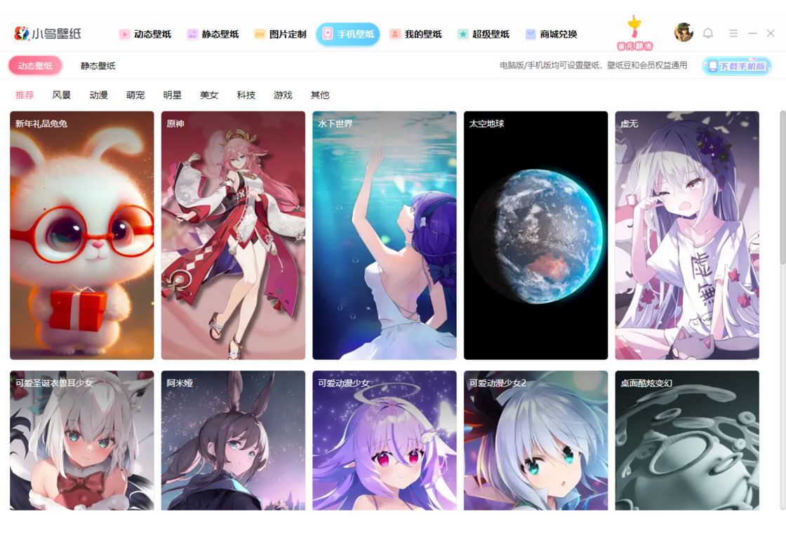 小鸟动态壁纸电脑版截图1