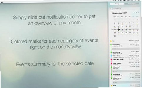 Calendarique for Mac(mac日历提醒工具)截图2