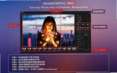 Anamorphic Pro for Mac(专业镜头模糊工具) Anamorphic Pro for Mac(专业镜头模糊工具)