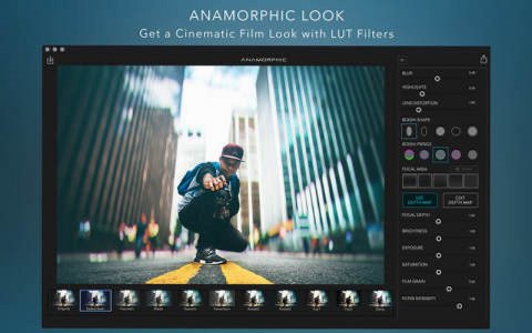 Anamorphic Pro for Mac(专业镜头模糊工具)截图2