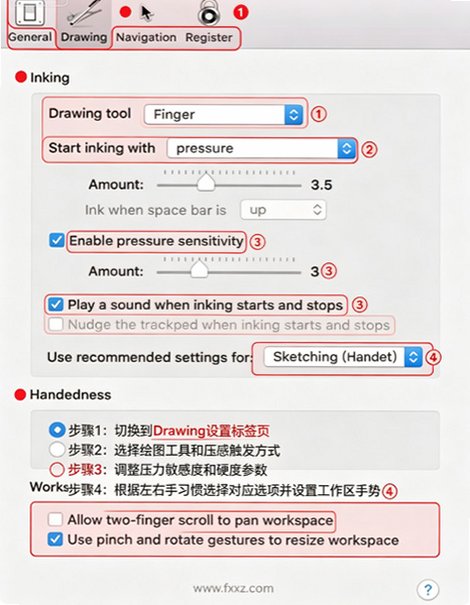 Inklet Mac版 触控板模拟数位板绘画工具 Inklet Mac版 触控板模拟数位板绘画工具