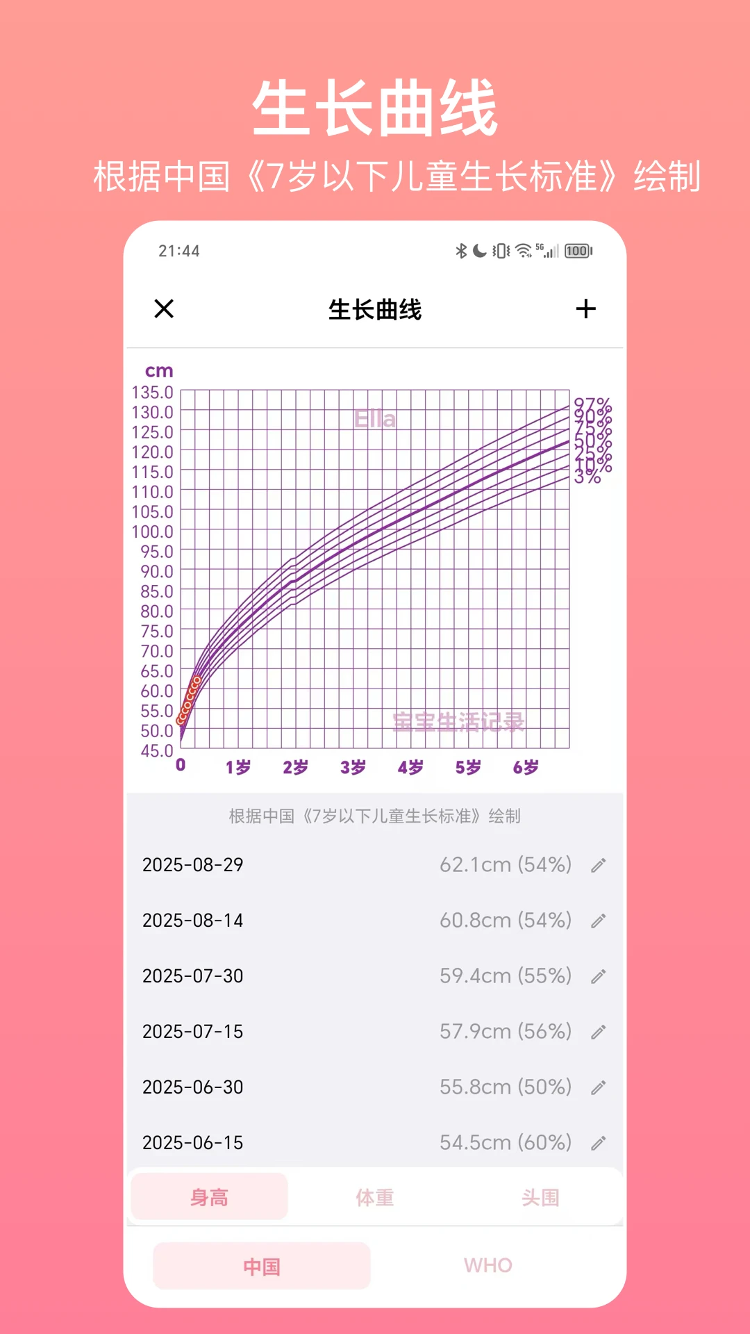 宝宝生活记录-喂奶睡眠换尿布安卓版多宝宝管理界面