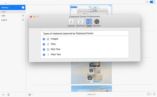 Clipboard Center for Mac(mac剪贴板管理工具) Clipboard Center for Mac(mac剪贴板管理工具)