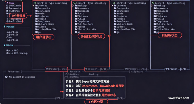 superfile Mac版 现代化终端TUI文件管理器 superfile Mac版 现代化终端TUI文件管理器