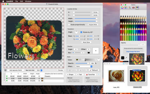 iconStiX for Mac(自定义图标工具) iconStiX for Mac(自定义图标工具)