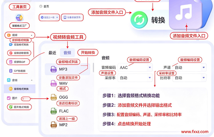 简鹿格式工厂Mac版 音视频图片批量格式转换工具 简鹿格式工厂Mac版 音视频图片批量格式转换工具