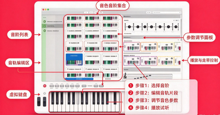 钢琴伴侣Mac 钢琴和弦音阶乐理学习工具 钢琴伴侣Mac 钢琴和弦音阶乐理学习工具