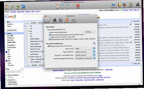 Mailplane Mac版 Gmail专用桌面邮件客户端截图1