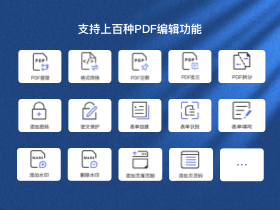 PDF编辑器王格式转换功能
