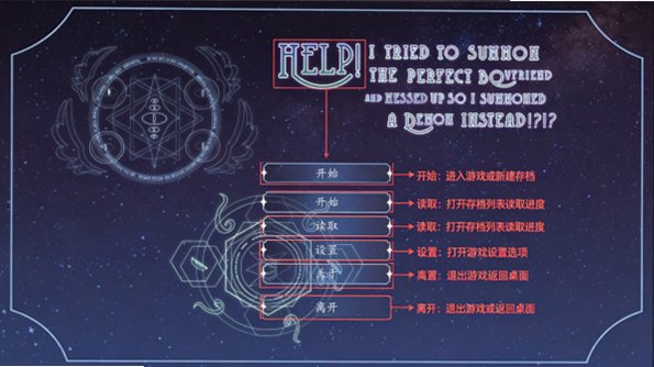 恶魔恋爱游戏(Demon Love Game)中文汉化版1.0安卓版截图0