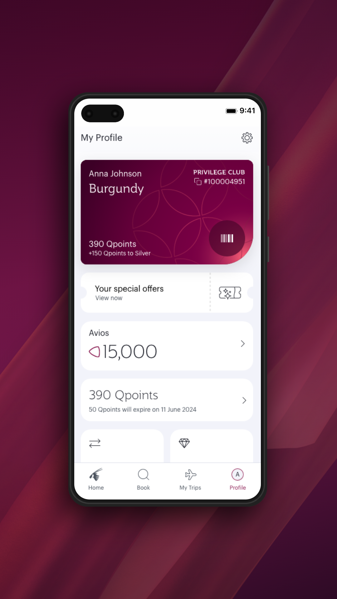Qatar Airways卡塔尔航空最新版v26.09.3H官方版截图7