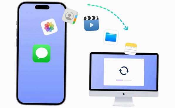 老虎数据备份Mac版 iPhone选择性备份导出工具截图1