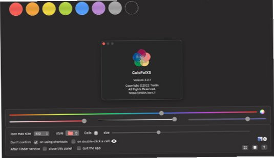 ColoFolXS for Mac截图1