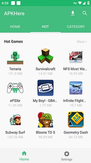 APKHere应用商店安卓版v1.1.0最新版截图1