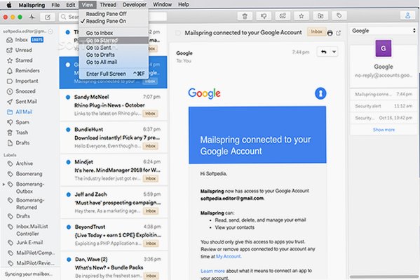 Mailspring Mac�� �ִ�����ƽ̨IMAP�ʼ��ͻ��˽�ͼ1