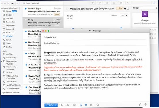 Mailspring Mac�� �ִ�����ƽ̨IMAP�ʼ��ͻ��˽�ͼ0