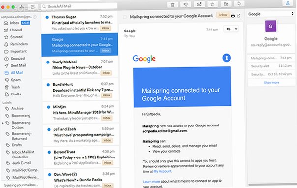 Mailspring Mac�� �ִ�����ƽ̨IMAP�ʼ��ͻ��˽�ͼ2