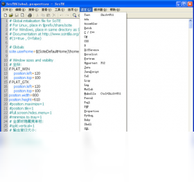 SciTE SCIntilla based Text Editor截图0
