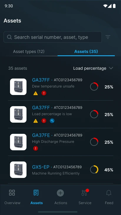 Atlas Copco SMARTLINK报警设置