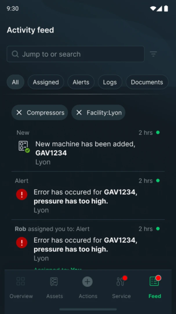 Atlas Copco SMARTLINK(阿特拉斯科普柯智能互联)v2.21.0安卓版截图4