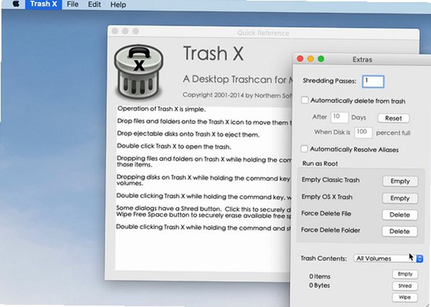 Trash X Mac版 Mac废纸篓增强清理工具截图1
