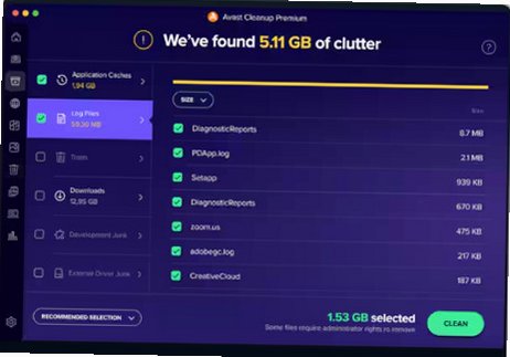Avast Cleanup Mac�� ϵͳ���������Ż����߽�ͼ1