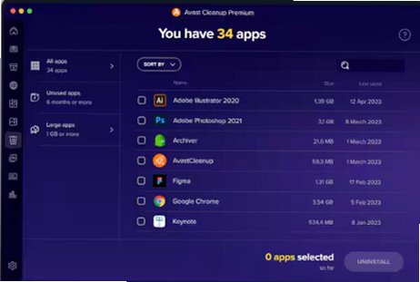 Avast Cleanup Mac�� ϵͳ���������Ż����߽�ͼ0