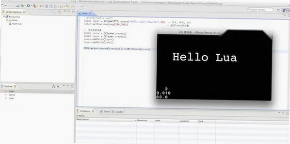 Cocos2d‑Lua for Mac 2D��ϷLua������ܽ�ͼ1