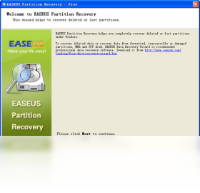 EASEUS Partition Recovery ���ҷ����ָ���ͼ0