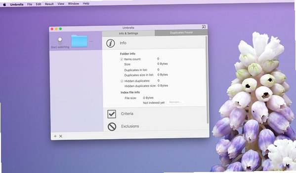 Umbrella for Mac官方版截图1