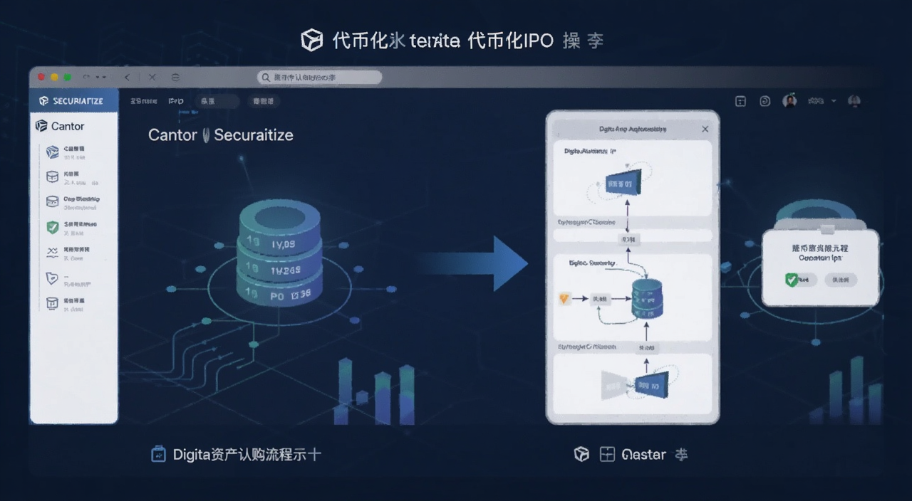 CantorЯ��Securitize����һ�IPO�Ĳ��������������ʲ��Ϲ�����ʾ��ͼ
