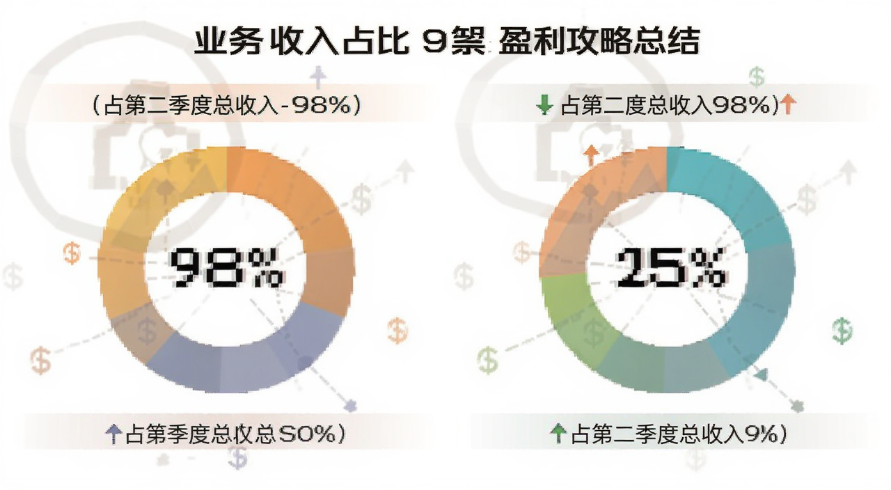 ҵ������ռ��98%��ӯ�������ܽ�ͼ���ؼ��ʰ���ռ�ڶ�����������98%