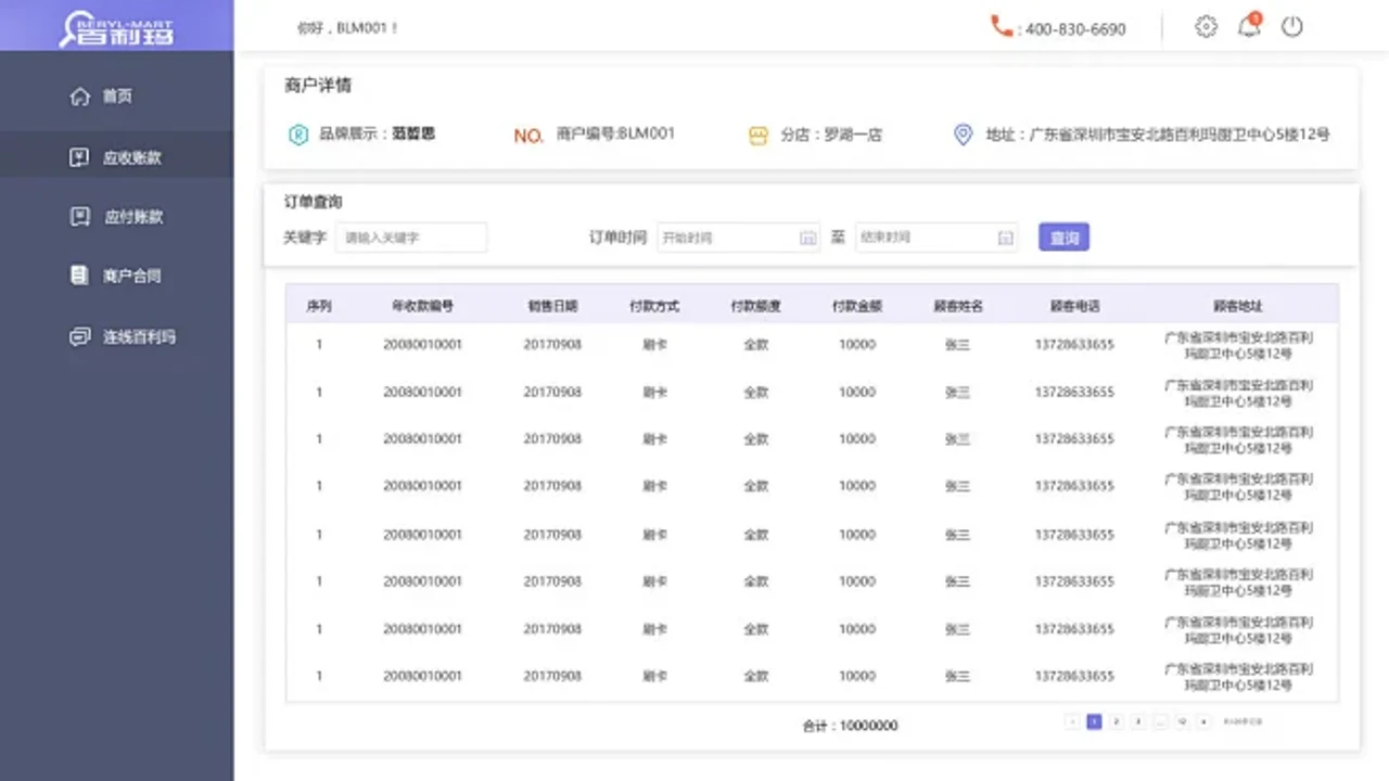 EthSystems������ҵ��ϵͳ��̨�����ͼ