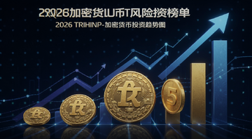 领跑加密货币风险投资榜单,2026年加密货币投资趋势图,数字金币和上涨图表