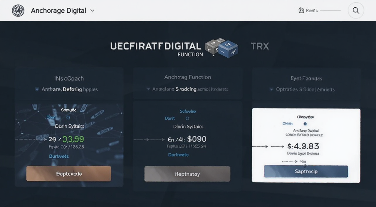 �����׼Ҽ�������Anchorage Digital����TRX��Ѻ���ܽ����ͼ,չʾ��Ѻ�����������껯������,������רҵ����
