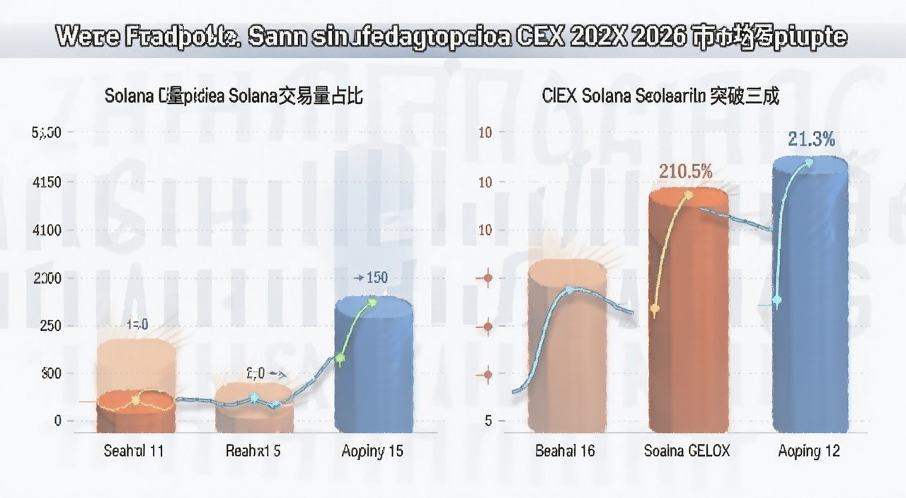 Solana交易量占比突破三成逼近CEX的2026年市场格局分析图