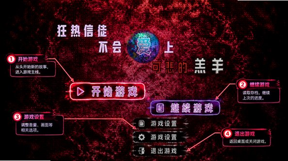 狂热信徒不会爱上可悲的羔羊手机汉化版1.0安卓版截图0